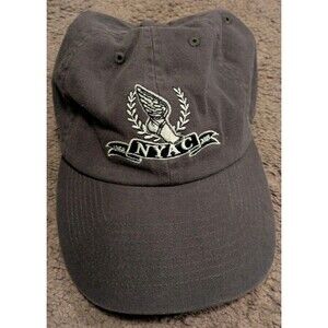 KC Caps New York Athletic Club NYAC Gray Celebrating 150 Years Adjustable Hat